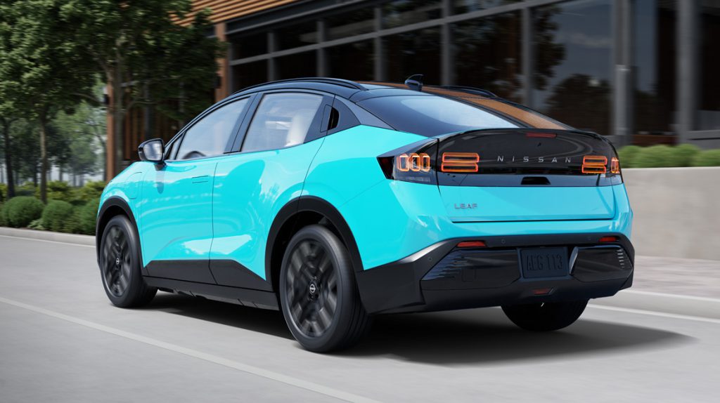 Nissan Leaf 2026 พลิกโฉมสู่ยุคใหม่ กลายร่างเป็น Crossover EV Nissan Leaf 2026 พลิกโฉมสู่ยุคใหม่ กลายร่างเป็น Crossover EV