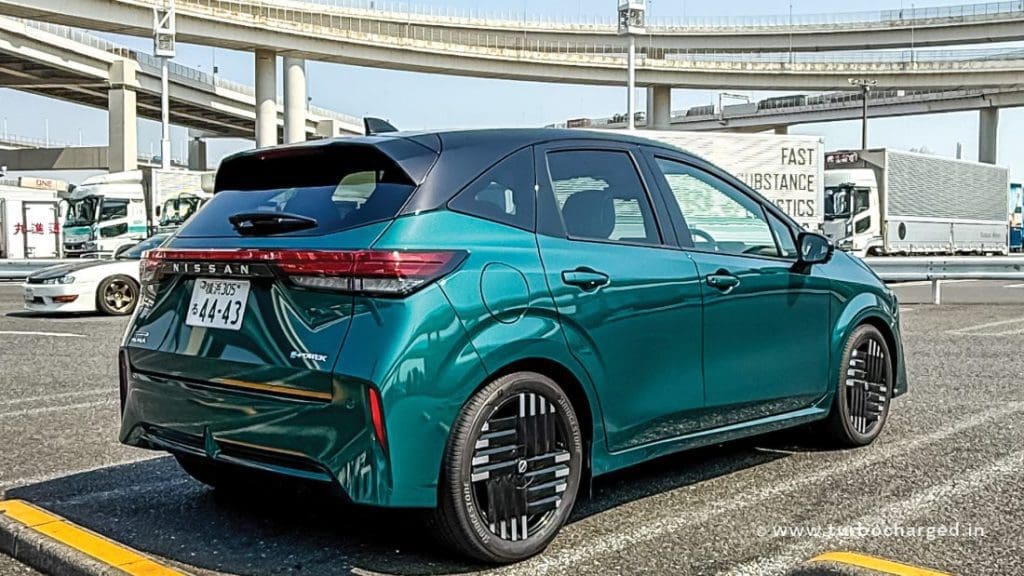 Nissan Note Aura 2025 แฮทช์แบ็กไฮบริดที่พรีเมียมกว่าเดิม | ยางรถยนต์ ราคาอัปเดต 2026 ครบทุกยี่ห้อ รวมยาง Ev | Autotirechecking Nissan Note Aura 2025 แฮทช์แบ็กไฮบริดที่พรีเมียมกว่าเดิม