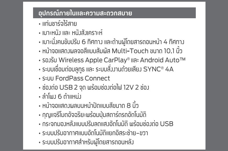 Ford Ranger 2022 ราคา Ford Ranger 2022 ราคา ตารางผ่อน เริ่มต้น 9,096 บาท