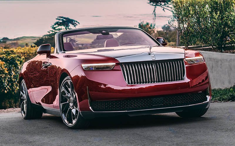 Rolls-Royce La Rose Noire Rolls Royce La Rose Noire Droptail ผลิตพิเศษ ราคาพันล้าน