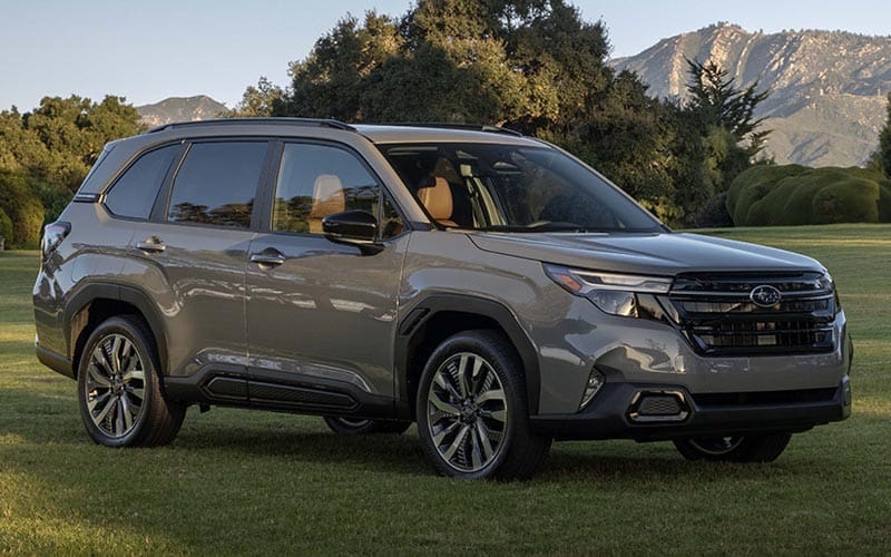 Subaru Forester 2024 | ยางรถยนต์ ราคาอัปเดต 2026 ครบทุกยี่ห้อ รวมยาง Ev | Autotirechecking Subaru Forester 2024 เปิดตัวสหรัฐฯ สาวกสูบนอนไทยรอลุ้นปีหน้า