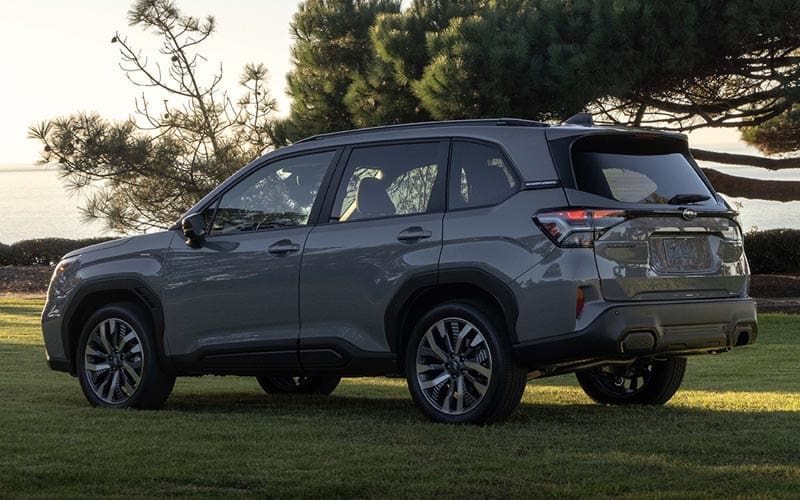 Subaru Forester 2024 | ยางรถยนต์ ราคาอัปเดต 2026 ครบทุกยี่ห้อ รวมยาง Ev | Autotirechecking Subaru Forester 2024 เปิดตัวสหรัฐฯ สาวกสูบนอนไทยรอลุ้นปีหน้า