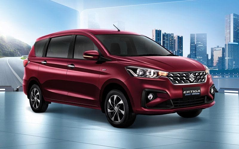 Suzuki Ertiga Hybrid 2023 ใหม่ ปรับโฉมเพิ่มเทคโนโลยีรถไฮบริด ราคาเริ่ม 783,000 บาท