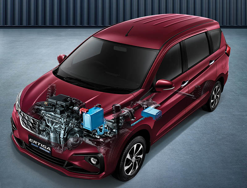 Suzuki Ertiga Hybrid 2023 Suzuki Ertiga Hybrid 2023 ใหม่ ปรับโฉมเพิ่มเทคโนโลยีรถไฮบริด ราคาเริ่ม 783,000 บาท