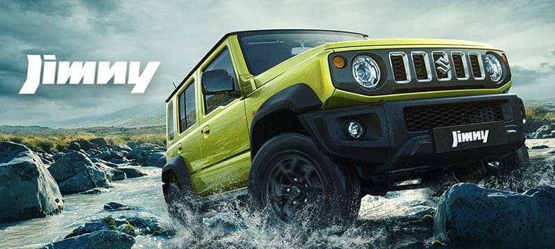 Suzuki Jimny 5 ประตู | ยางรถยนต์ ราคาอัปเดต 2026 ครบทุกยี่ห้อ รวมยาง Ev | Autotirechecking Suzuki Jimny 5 ประตู เปิดตัวอินเดีย งาน Auto Expo 2023