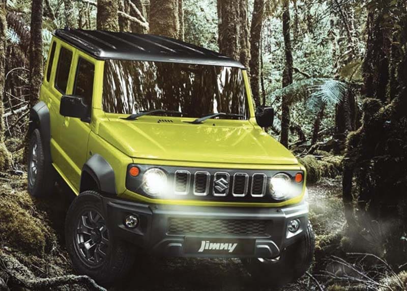 Suzuki Jimny 5 ประตู | ยางรถยนต์ ราคาอัปเดต 2026 ครบทุกยี่ห้อ รวมยาง Ev | Autotirechecking Suzuki Jimny 5 ประตู เปิดตัวอินเดีย งาน Auto Expo 2023
