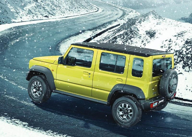 Suzuki Jimny 5 ประตู เปิดตัวอินเดีย งาน Auto Expo 2023 | ยางรถยนต์ ราคาอัปเดต 2026 ครบทุกยี่ห้อ รวมยาง Ev | Autotirechecking Suzuki Jimny 5 ประตู เปิดตัวอินเดีย งาน Auto Expo 2023