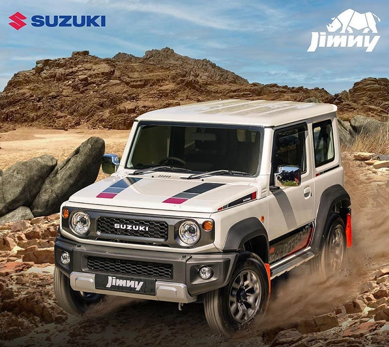 Suzuki Jimny Rhino Edition | ยางรถยนต์ ราคาอัปเดต 2026 ครบทุกยี่ห้อ รวมยาง Ev | Autotirechecking Suzuki Jimny Rhino Edition แต่งแรดเป็นพิเศษ เปิดตัวมาเลเซีย