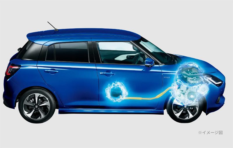 Suzuki Swift 2024 Suzuki Swift 2024 เผยโฉมก่อนเปิดตัวญี่ปุ่น ไทยลุ้นมาปีหน้า