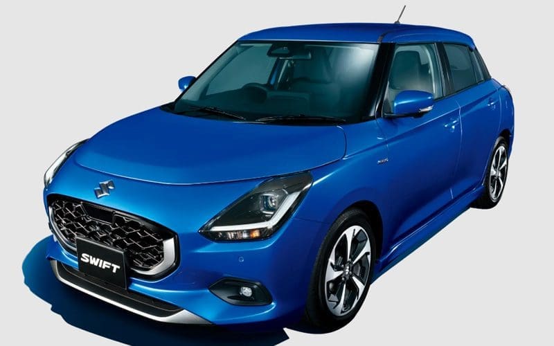 Suzuki Swift 2024 เผยโฉมก่อนเปิดตัวญี่ปุ่น ไทยลุ้นมาปีหน้า