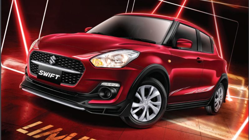 Suzuki Swift GL Plus Suzuki Swift GL Plus ใหม่ ราคา 572,000 บาท มาพร้อมชุดแต่งรอบคัน