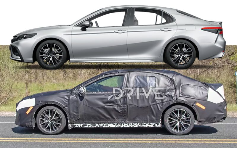 Toyota Camry 2024 Toyota Camry 2024 อาจปรับโฉมอีกรอบด้วยหน้าใหม่สไตล์ Hammerhead Shark