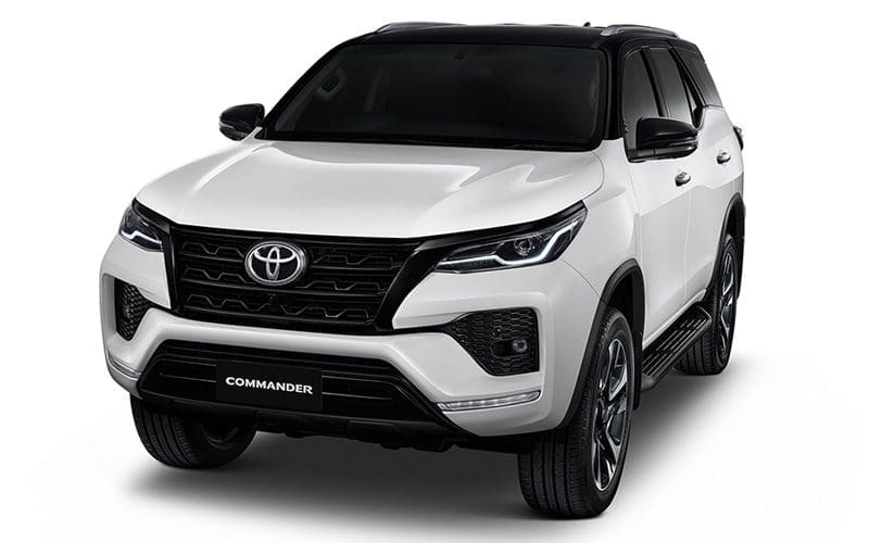 Toyota Fortuner Commander 2022 ราคา 1505 ลบ ฉลองยืนหนึ่ง | ยางรถยนต์ ราคาอัปเดต 2026 ครบทุกยี่ห้อ รวมยาง Ev | Autotirechecking Toyota Fortuner Commander 2022 ราคา 1.505 ลบ. ฉลองยืนหนึ่ง