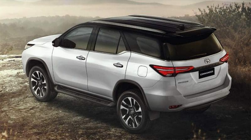 Toyota Fortuner Commander 2022 ราคา 1505 ลบ ฉลองยืนหนึ่ง | ยางรถยนต์ ราคาอัปเดต 2026 ครบทุกยี่ห้อ รวมยาง Ev | Autotirechecking Toyota Fortuner Commander 2022 ราคา 1.505 ลบ. ฉลองยืนหนึ่ง