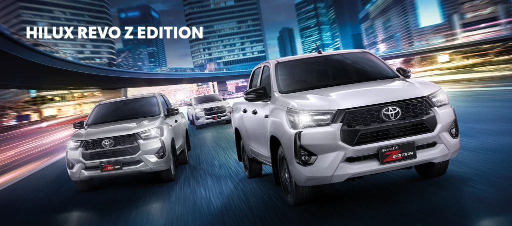 Toyota Hilux Revo Z Edition 2025 สปอร์ตพร้อมลุย เริ่ม 6 แสน Toyota Hilux Revo Z Edition 2025 สปอร์ตพร้อมลุย เริ่ม 6 แสน