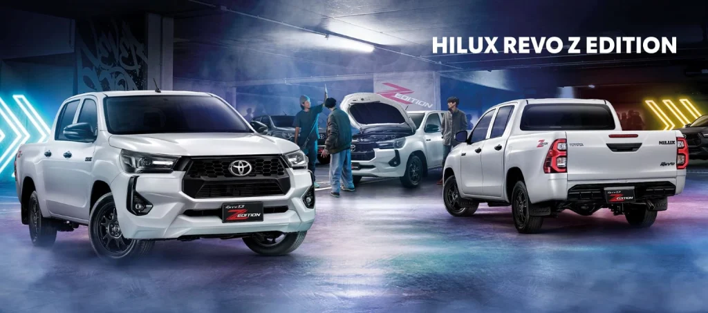 Toyota Hilux Revo Z Edition 2025 สปอร์ตพร้อมลุย เริ่ม 6 แสน Toyota Hilux Revo Z Edition 2025 สปอร์ตพร้อมลุย เริ่ม 6 แสน