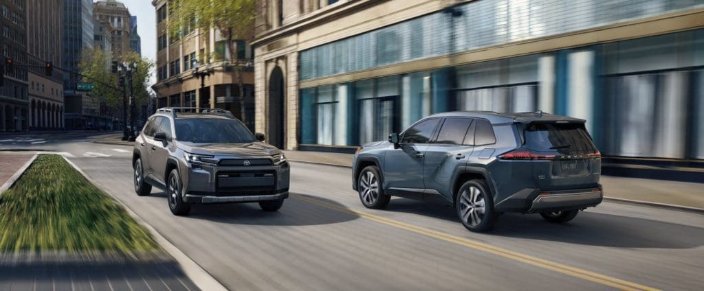 Toyota RAV4 2026 ครอสโอเวอร์ PHEV ใหม่ ดีไซน์ Hammerhead