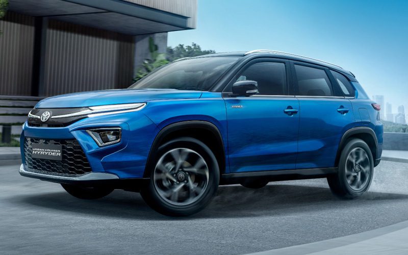 Toyota Urban Cruiser Hyryder Toyota Urban Cruiser Hyryder เปิดราคาในอินเดีย เริ่มต้น 6.9 แสนบาท