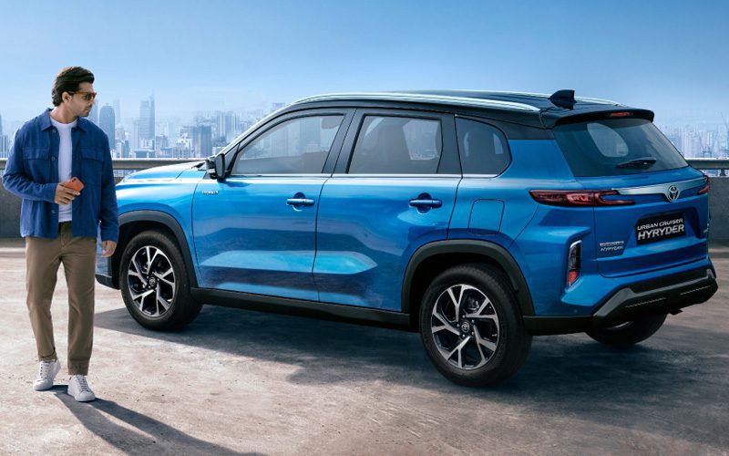 Toyota Urban Cruiser Hyryder Toyota Urban Cruiser Hyryder เปิดราคาในอินเดีย เริ่มต้น 6.9 แสนบาท