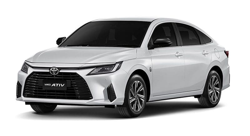 Toyota Yaris Ativ 2023 โฉมใหม่ เปลี่ยนดีไซน์ให้ดูแพง ราคาเริ่ม 539,000 บาท