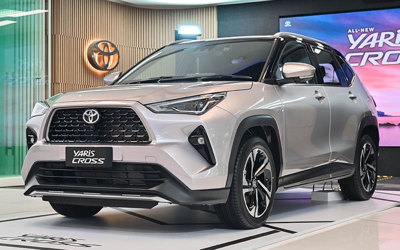 Toyota Yaris Cross 2023 | ยางรถยนต์ ราคาอัปเดต 2026 ครบทุกยี่ห้อ รวมยาง Ev | Autotirechecking Toyota Yaris Cross 2026 ราคา ตารางผ่อน รีวิวสเปค ไฮบริด