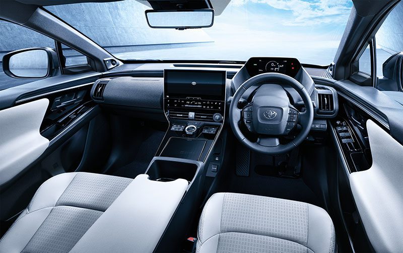 Toyota bZ4X 2023 Toyota bZ4X 2023 เปิดตัวด้วยราคา 1,836,000 บาท วิ่งไกล 411 กิโลเมตร