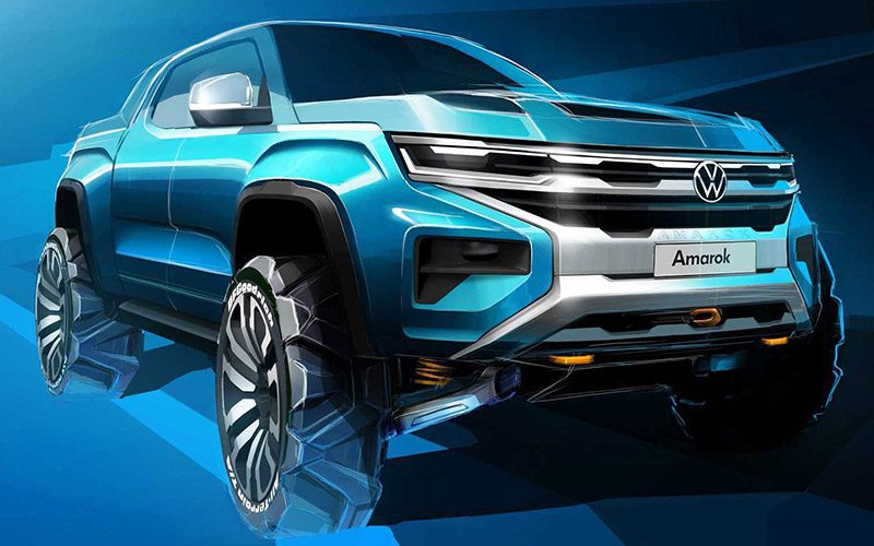 Volkswagen Amarok 2023 Volkswagen Amarok 2023 คาดเปิดตัวปลายปี ขุมพลังดีเซล V6 TDI
