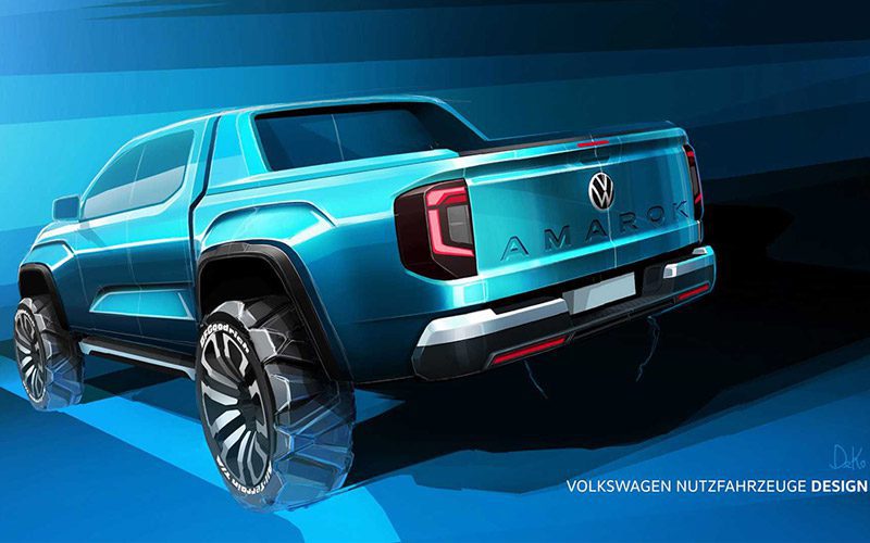 Volkswagen Amarok 2023 Volkswagen Amarok 2023 คาดเปิดตัวปลายปี ขุมพลังดีเซล V6 TDI