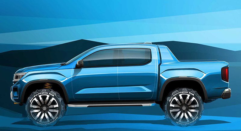 Volkswagen Amarok 2023 Volkswagen Amarok 2023 คาดเปิดตัวปลายปี ขุมพลังดีเซล V6 TDI