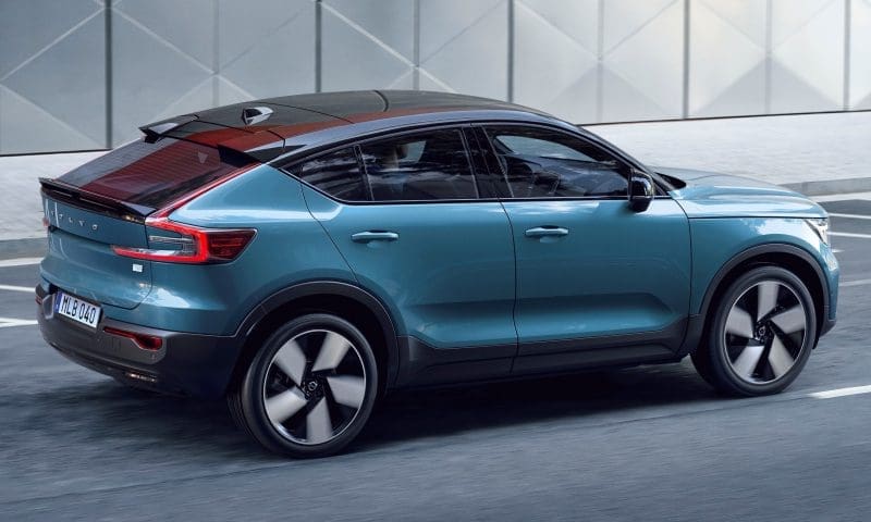 Volvo C40 Recharge Pure Electric | ยางรถยนต์ ราคาอัปเดต 2026 ครบทุกยี่ห้อ รวมยาง Ev | Autotirechecking Volvo C40 Recharge Pure Electric เปิดตัวในไทย ราคา 2.75 ล้านบาท