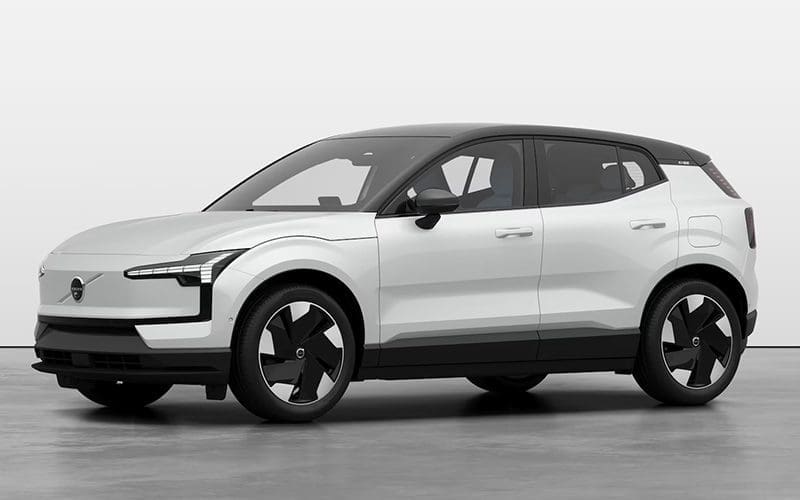 Volvo Ex30 2023 | ยางรถยนต์ ราคาอัปเดต 2026 ครบทุกยี่ห้อ รวมยาง Ev | Autotirechecking Volvo EX30 2023 รถ SUV ไฟฟ้าพรีเมียมรุ่นเล็ก ราคาเริ่ม 1,590,000 บาท