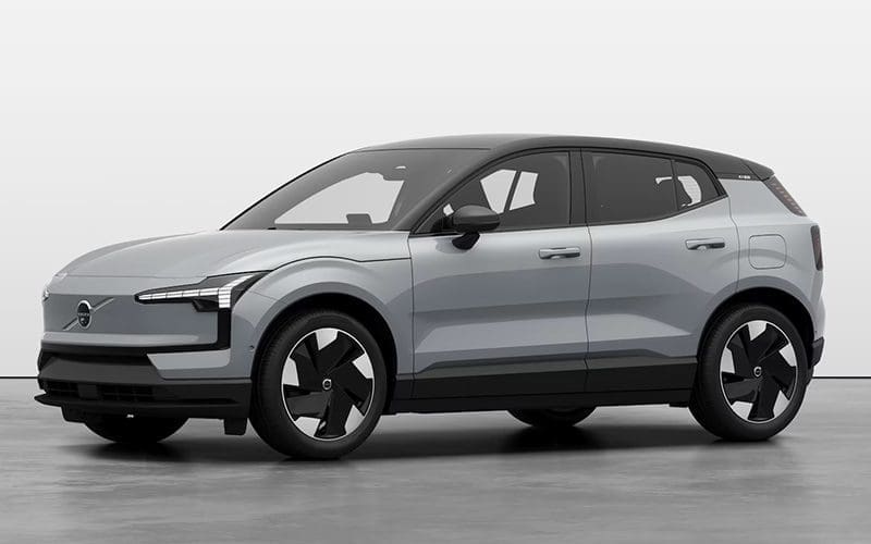 Volvo Ex30 2023 | ยางรถยนต์ ราคาอัปเดต 2026 ครบทุกยี่ห้อ รวมยาง Ev | Autotirechecking Volvo EX30 2023 รถ SUV ไฟฟ้าพรีเมียมรุ่นเล็ก ราคาเริ่ม 1,590,000 บาท