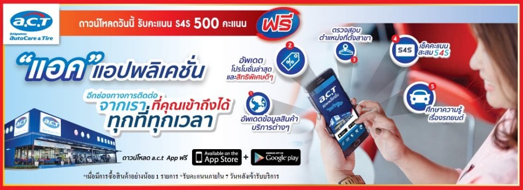 โปรเปิดศักราชใหม่จาก A.C.T. โปรเปิดศักราชใหม่จาก A.C.T.