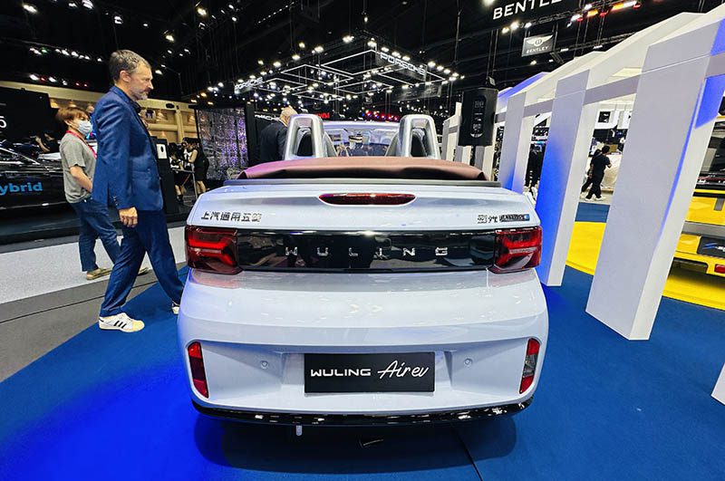 Wuling Air EV Convertible Wuling Air EV Convertible พร้อมขายไทยถ้ากระแสตอบรับดี