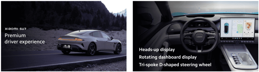 Xiaomi SU7 กำเหนิดใหม่ประสบการณ์รถยนต์ไฟฟ้า Xiaomi SU7 กำเหนิดใหม่ประสบการณ์รถยนต์ไฟฟ้า