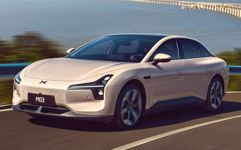 Xpeng MONA M03 Xpeng MONA M03 ซีดานไฟฟ้าน้องใหม่ คู่แข่ง Model 3