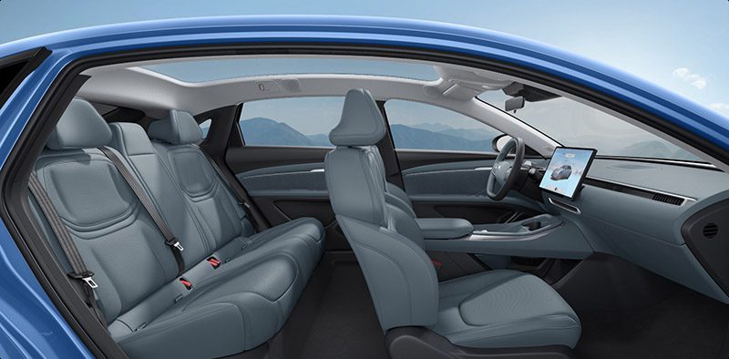 Xpeng MONA M03 Xpeng MONA M03 ซีดานไฟฟ้าน้องใหม่ คู่แข่ง Model 3