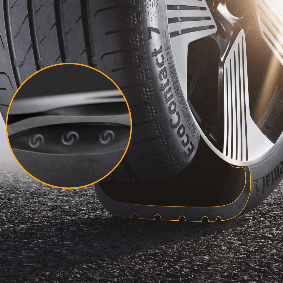 Continental EcoContact 7 ยางพรีเมี่ยมสายประหยัดน้ำมันตัวจริง Continental EcoContact 7 ยางพรีเมี่ยมสายประหยัดน้ำมันตัวจริง