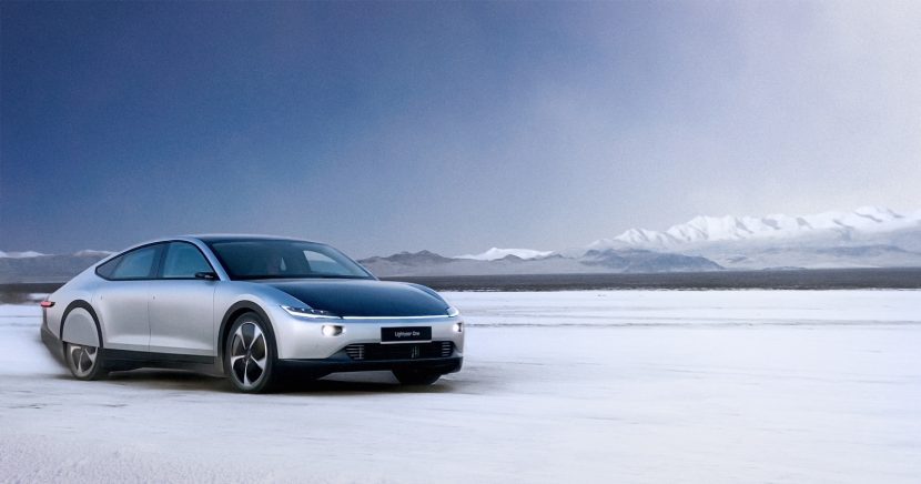 รถยนต์ไฟฟ้าพลังงานแสงอาทิตย์ Lightyear One รถยนต์ไฟฟ้าพลังงานแสงอาทิตย์ Lightyear One