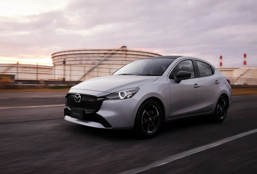 Mazda 2 2025 ราคา สเปคทุกรุ่นย่อย และเทคโนโลยีฟีเจอร์ | ยางรถยนต์ ราคาอัปเดต 2026 ครบทุกยี่ห้อ รวมยาง Ev | Autotirechecking Mazda 2 2025 ราคา สเปคทุกรุ่นย่อย และเทคโนโลยีฟีเจอร์