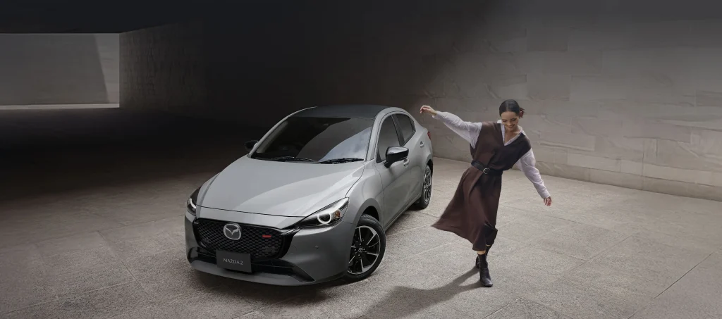Mazda 2 2025 ราคา สเปคทุกรุ่นย่อย และเทคโนโลยีฟีเจอร์ | ยางรถยนต์ ราคาอัปเดต 2026 ครบทุกยี่ห้อ รวมยาง Ev | Autotirechecking Mazda 2 2025 ราคา สเปคทุกรุ่นย่อย และเทคโนโลยีฟีเจอร์