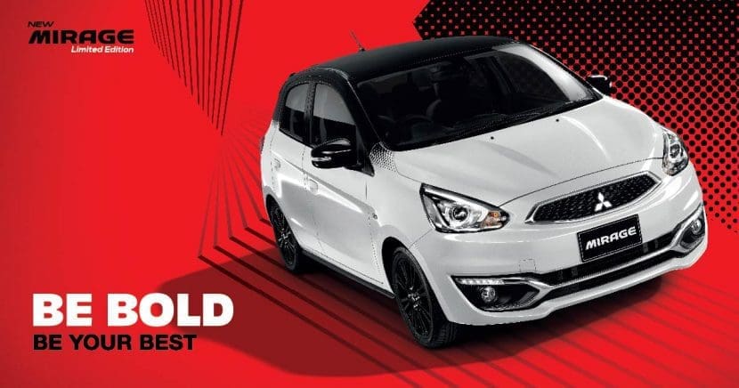MITSUBISHI MIRAGE 2018 ราคา โปรโมชั่น และสเปค