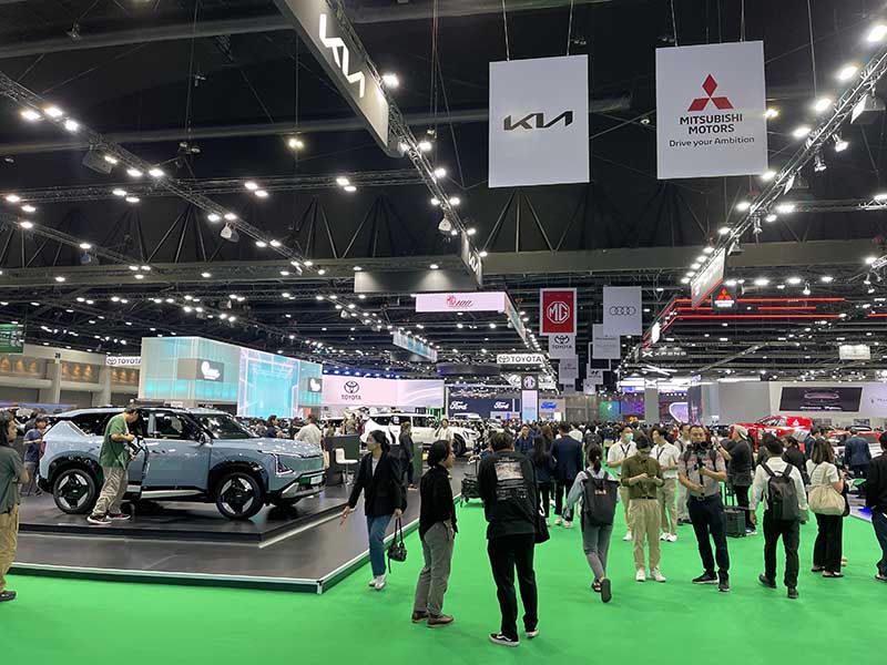 ยอดจองรถ Motor Show 2024 ยอดจองรถ Motor Show 2024 ครึ่งทาง Toyota นำโด่ง