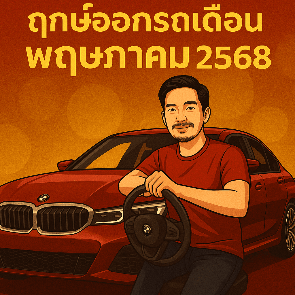 ฤกษ์ออกรถเดือนพฤษภาคม 2568 เลือกวันดี เสริมความเป็นสิริมงคล